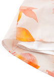 Peach Orchards Orange Maxi Dress