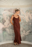 Aurel Brown Maxi Dress