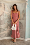 Aurel Pink Maxi Dress