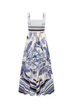 Botanica Blue Tropical Maxi Dress