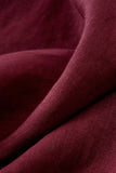 Eileen Wine Red Mini Dress