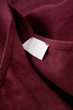Eileen Wine Red Mini Dress