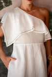 Eileen White Mini Dress