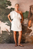 Eileen White Mini Dress