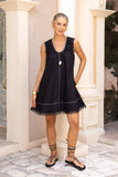 Kerrie Black Mini Dress
