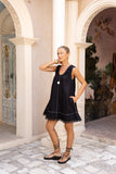 Kerrie Black Mini Dress