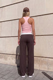 Kya Brown Stripe Pants