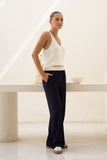 Kya Navy Stripe Pants