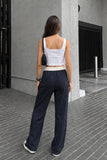 Kya Navy Stripe Pants