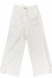 Jia Cream Lace Detail Pants