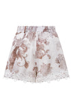 Earth Paisley Brown Shorts