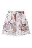 Earth Paisley Brown Shorts