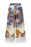 Wild Blue Tropical Pants