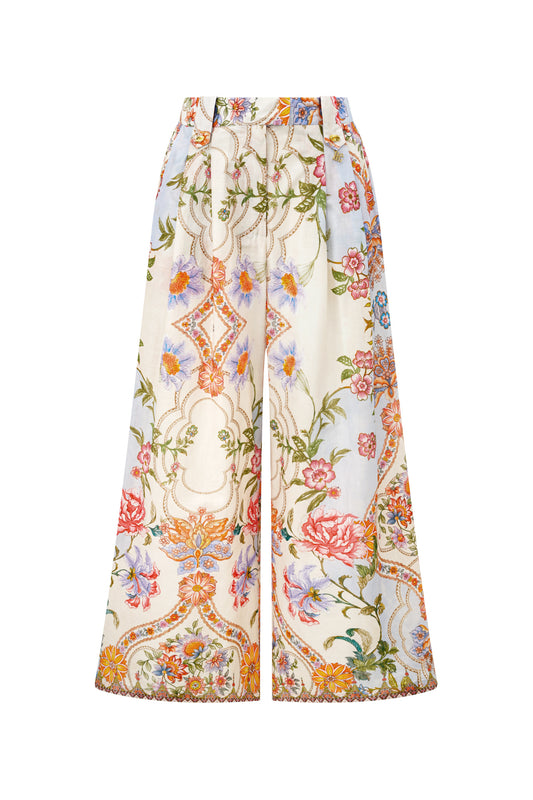 Tea Party Floral Pants