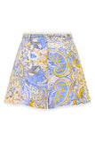Azul Blue Paisley Shorts