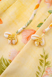 Sunfire Yellow Floral Shorts