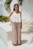 Jasmine White Cami Top