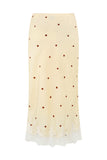 Poise Polka Dot Midi Skirt