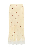 Poise Polka Dot Midi Skirt