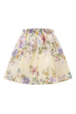 Garden Reverie Floral Mini Skirt