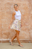 Garden Reverie Floral Mini Skirt