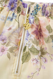 Garden Reverie Floral Mini Skirt