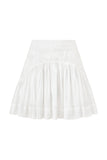 Bianca White Mini Skirt
