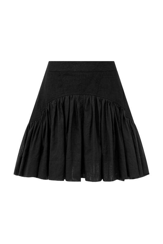 Bianca Black Mini Skirt