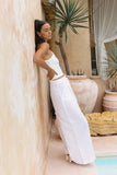 Margo White Wide Leg Pants