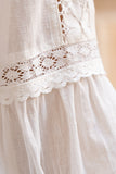 Jenelle Off-White Lace Blouse