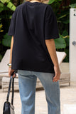 Jos Black Relaxed Fit T-Shirt