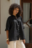 Winelle Black Lace Detail Blouse