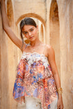 Savanna Soul Blue Cami Top