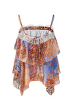 Savanna Soul Blue Cami Top