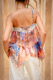 Savanna Soul Blue Cami Top
