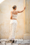 Poise Polka Dot Midi Skirt