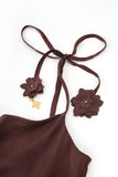 Levina Brown Cami Top