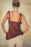 Levina Brown Cami Top