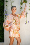 Wanderers Pink Floral Blouse