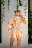 Wanderers Pink Floral Shorts