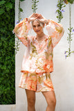 Wanderers Pink Floral Blouse