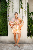 Wanderers Pink Floral Blouse