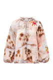 Horizon Pink Tropical Blouse