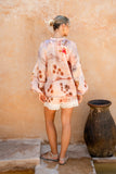 Horizon Pink Tropical Blouse