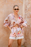 Horizon Pink Tropical Shorts