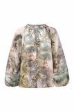 Paradise Green Tropical Blouse