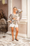 Paradise Green Tropical Shorts