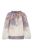 Bondi Blue Boho Blouse