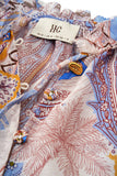 Bondi Blue Boho Blouse