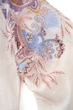 Bondi Blue Boho Blouse